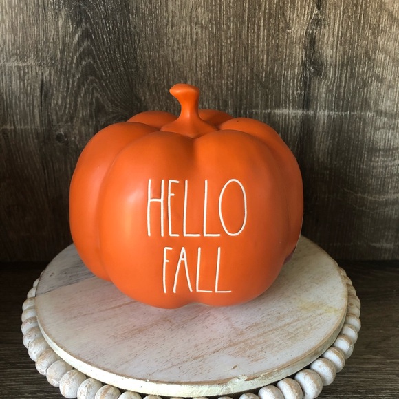 Rae Dunn Other - Rae Dunn Hello Fall small orange pumpkin